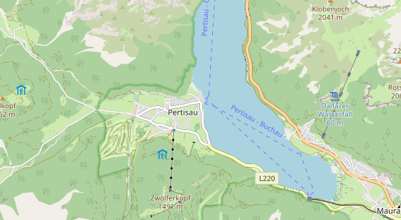 Hochzeitslocation auf Karte