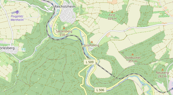 Hochzeitslocation auf Karte