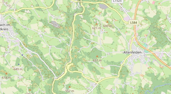 Hochzeitslocation auf Karte