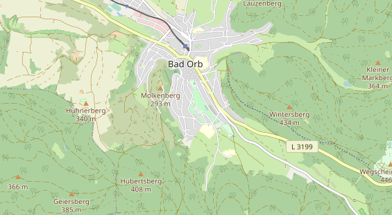 Hochzeitslocation auf Karte