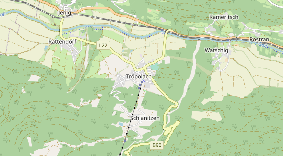 Hochzeitslocation auf Karte