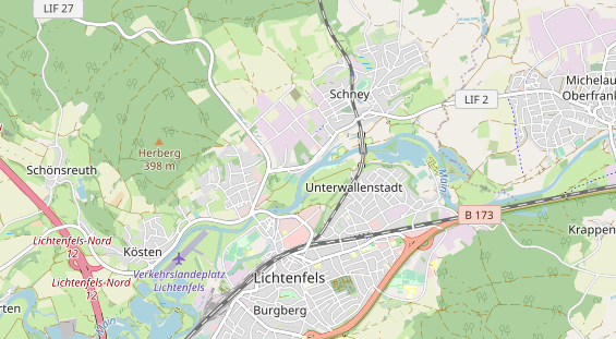 Hochzeitslocation auf Karte