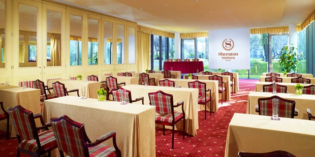 Destination-Wedding - Art der Location: Restaurant - Papageno Saal - Sheraton Salzburg Hotel
