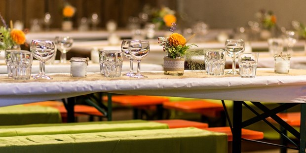 Destination-Wedding - woliday Programm: Kennenlern-Dinner - Hochzeit in der Scheune - Hochzeitsstadl Lamplstätt 