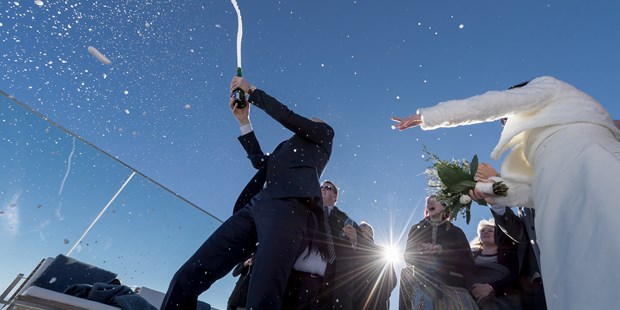 Destination-Wedding - Preisniveau Hochzeitsfeier: €€€€ - Ötztal - Heiraten im ice Q auf 3.048 m Seehöhe am Gipfel des Gaislachkogls - ice Q