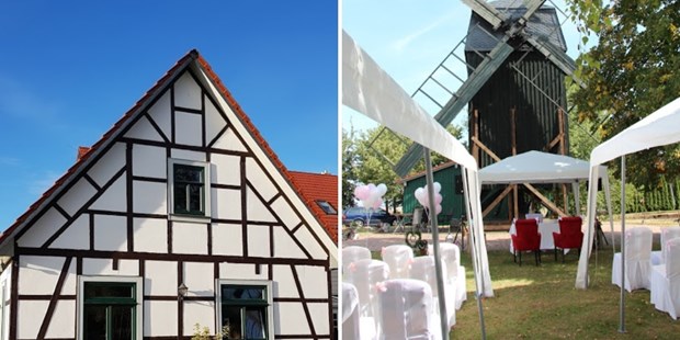 Destination-Wedding - Art der Location: Scheune / Bauernhof / Alm / Landhaus - Thüringen Nord - Fahner Mühle La Bodega