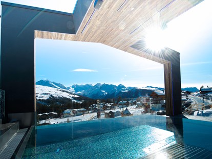 Destination-Wedding - Wellness / Pool: Wellnessbereich - Königsleiten - FelsenBAD & SPA - My Alpenwelt Resort****Superior