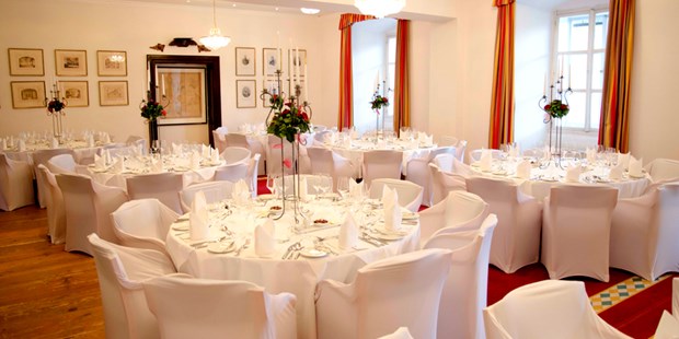 Destination-Wedding - Preisniveau Zimmer/Suiten: €€€ - Region Mondsee - Raum Drachenwand - Schlosshotel Mondsee