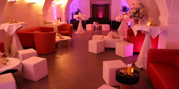 Destination-Wedding - Preisniveau Zimmer/Suiten: €€ - Mondsee - Gewölbe - Schlosshotel Mondsee