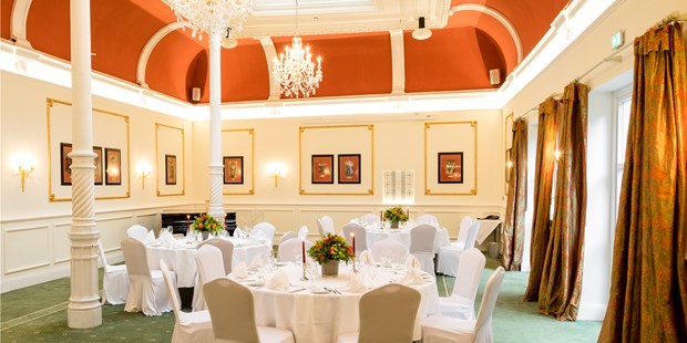 Destination-Wedding - Preisniveau Hochzeitsfeier: €€ - Unser historischer Jugendstilsaal für bis zu 80 Personen - Palais Esplanade
