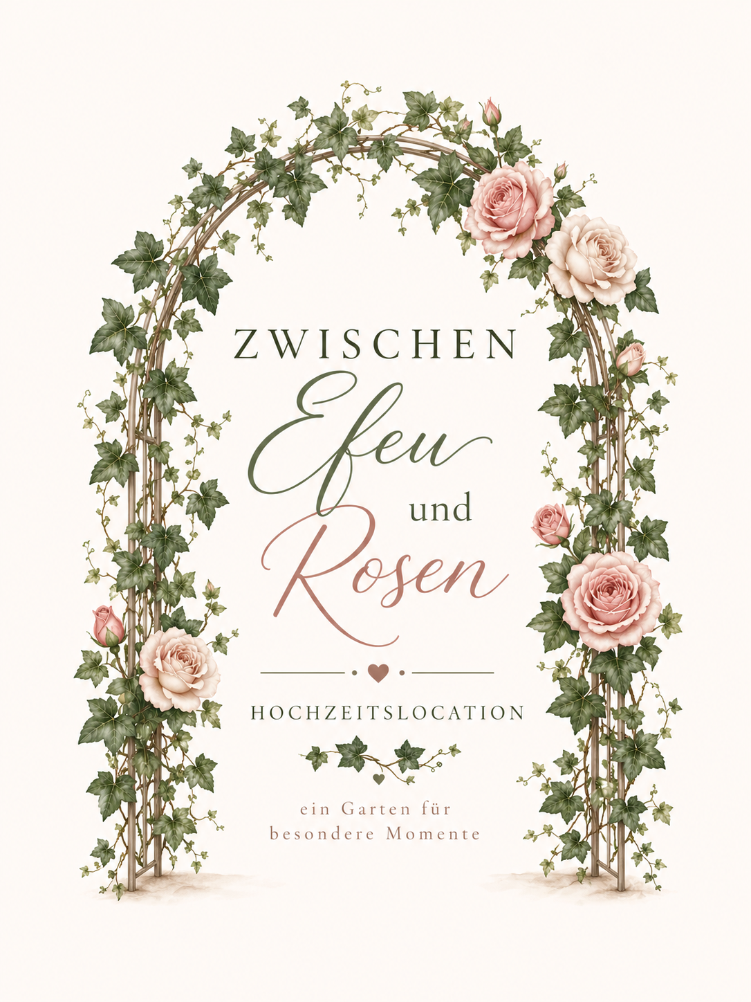 Hochzeitslocation - Zwischen Efeu und Rosen