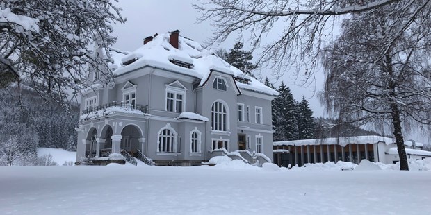 Destination-Wedding - Umgebung: im Park - Oberösterreich - Villa Bergzauber und Festsaal im Januar 2019 - Villa Bergzauber