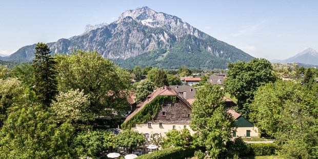 Destination-Wedding - Umgebung: mit Seeblick - Salzburg - Außenansicht  - ****Hotel Schlosswirt zu Anif