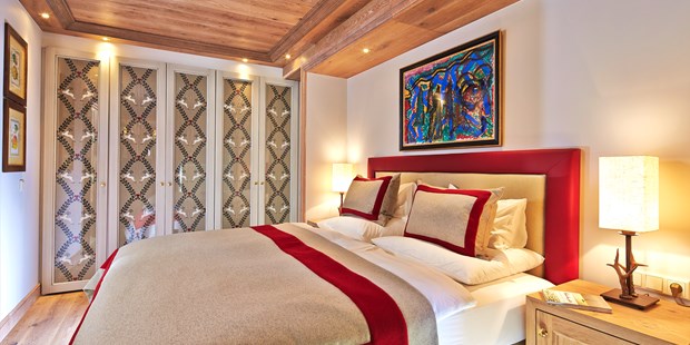 Destination-Wedding - Exklusivität - Tiroler Oberland - Astoria Olympia Suite Schlafbereich - Astoria Resort***** in Seefeld
