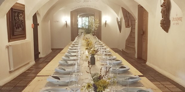 Destination-Wedding - Preisniveau Hochzeitsfeier: € - Tirol - Der Unterwirt - Das kleine Gourmethotel