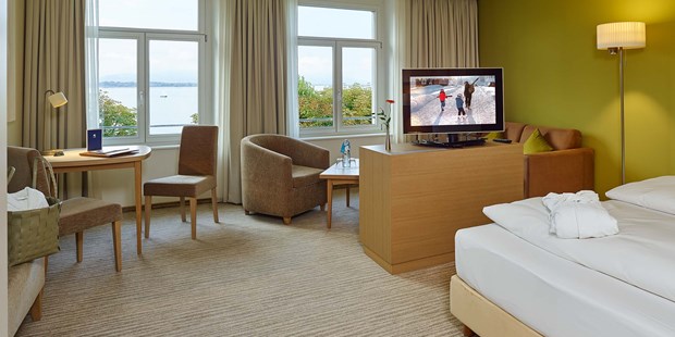 Destination-Wedding - Preisniveau Zimmer/Suiten: €€ - Lochau - Juniorsuite - Seehotel am Kaiserstrand