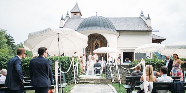 Destination-Wedding - Preisniveau Hochzeitsfeier: € - Heiraten im Schloss Maria Loretto in Klagenfurt am Wörthersee. - Schloss Maria Loretto