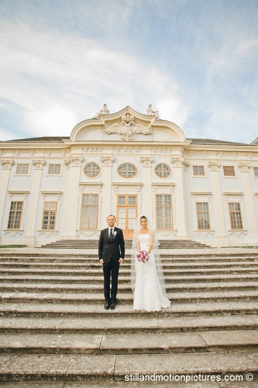 Hochzeitslocation: Heiraten im Schloss Halbturn im Burgenland.
Foto © stillandmotionpictures.com - Schloss Halbturn