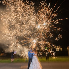 Hochzeitslocation: Feuerwerk auf Wunsch möglich - Hotel Pension Melcher