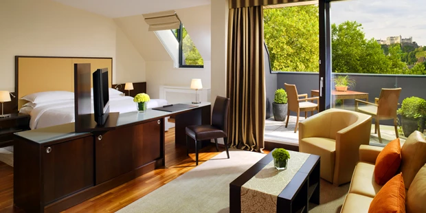 Destination-Wedding - Art der Location: Hotel / Chalet - Sky Suite - Sheraton Salzburg Hotel
