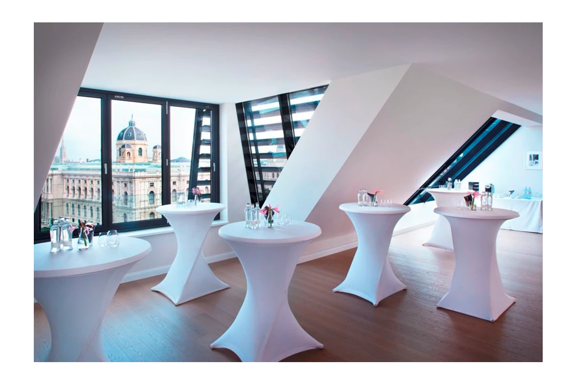 Hochzeitslocation: Ein Empfang der in Erinnerung bleibt. Rooftop-Apartment des Sans Souci Wien - Hotel Sans Souci Wien