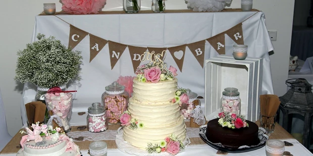 Destination-Wedding - Art der Location: Hotel / Chalet - Candy Bar- love is sweet - Hotel Fohnsdorf