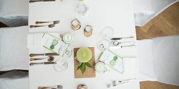 Destination-Wedding - Art der Location: Hotel / Chalet - Dekoration - Hotel Hofwirt