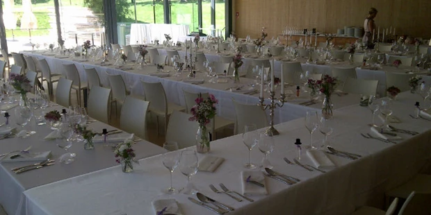 Destination-Wedding - Art der Location: Hotel / Chalet - E Tafel - Hotel Hofwirt