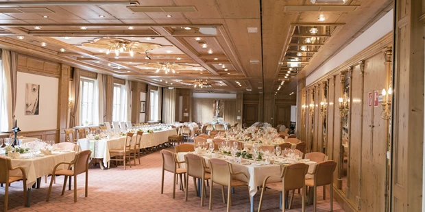 Destination-Wedding - Art der Location: Hotel / Chalet - Das Central - Festsaal - Das Central - Alpine . Luxury . Life