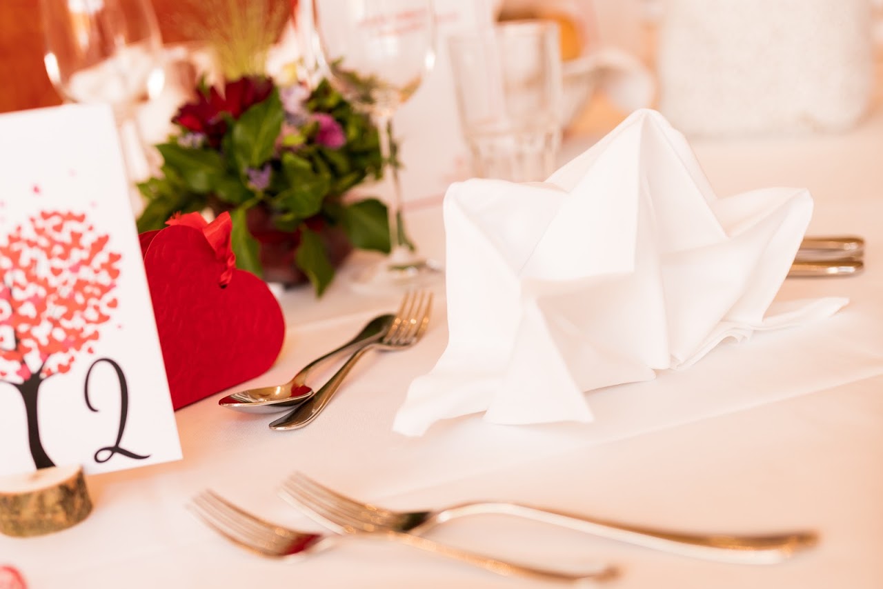 Destination-Wedding - Umgebung: am Land - Tischdekoration - Hotel-Restaurant Öhlknechthof