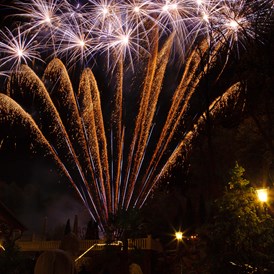 Hochzeitslocation: Feuerwerk über dem Einhorn - The Lakeside Burghotel zu Strausberg