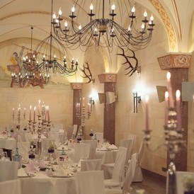 Hochzeitslocation: Dekobeispiel Rittersaal - The Lakeside Burghotel zu Strausberg