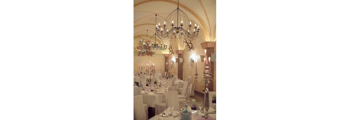 Hochzeitslocation: Dekobeispiel Rittersaal - The Lakeside Burghotel zu Strausberg