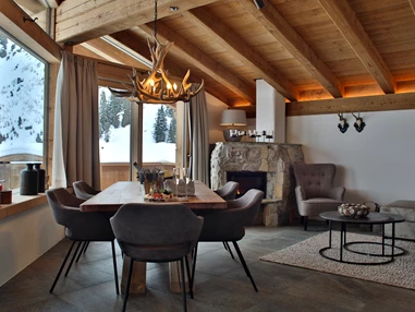 Hochzeitslocation: Einrichtung Chalet  - PURE Resort Pitztal