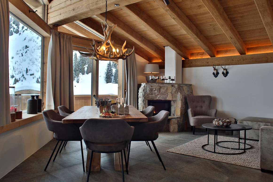 Hochzeitslocation: Einrichtung Chalet  - PURE Resort Pitztal