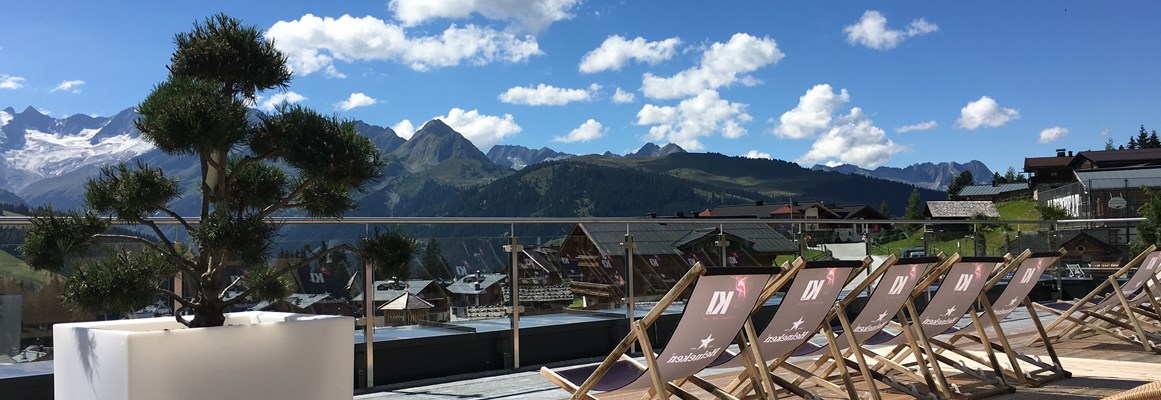 Hochzeitslocation: Dachterrasse mit Ausblick - Das Alpenwelt Resort****SUPERIOR