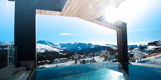 Destination-Wedding - Wellness / Pool: Wellnessbereich - FelsenBAD & SPA - My Alpenwelt Resort****Superior