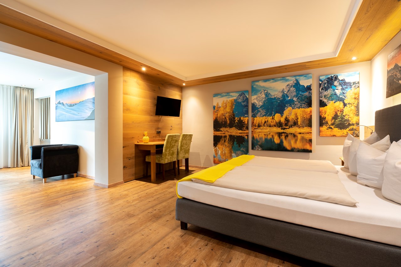My Alpenwelt Resort****Superior Zimmer / Suiten Deluxe Garden Suite