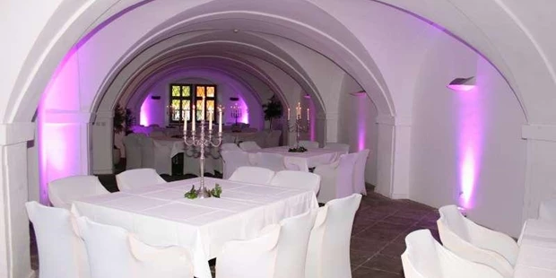 Destination-Wedding - Art der Location: Hotel / Chalet - Gewölbe - Schlosshotel Mondsee