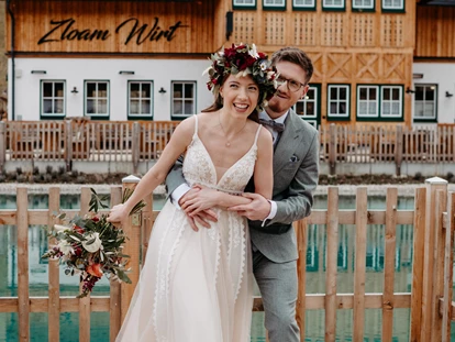 Destination-Wedding - Art der Location: Hotel / Chalet - Vintagehochzeit im Narzissendorf Zloam - Narzissendorf Zloam - Grundlsee