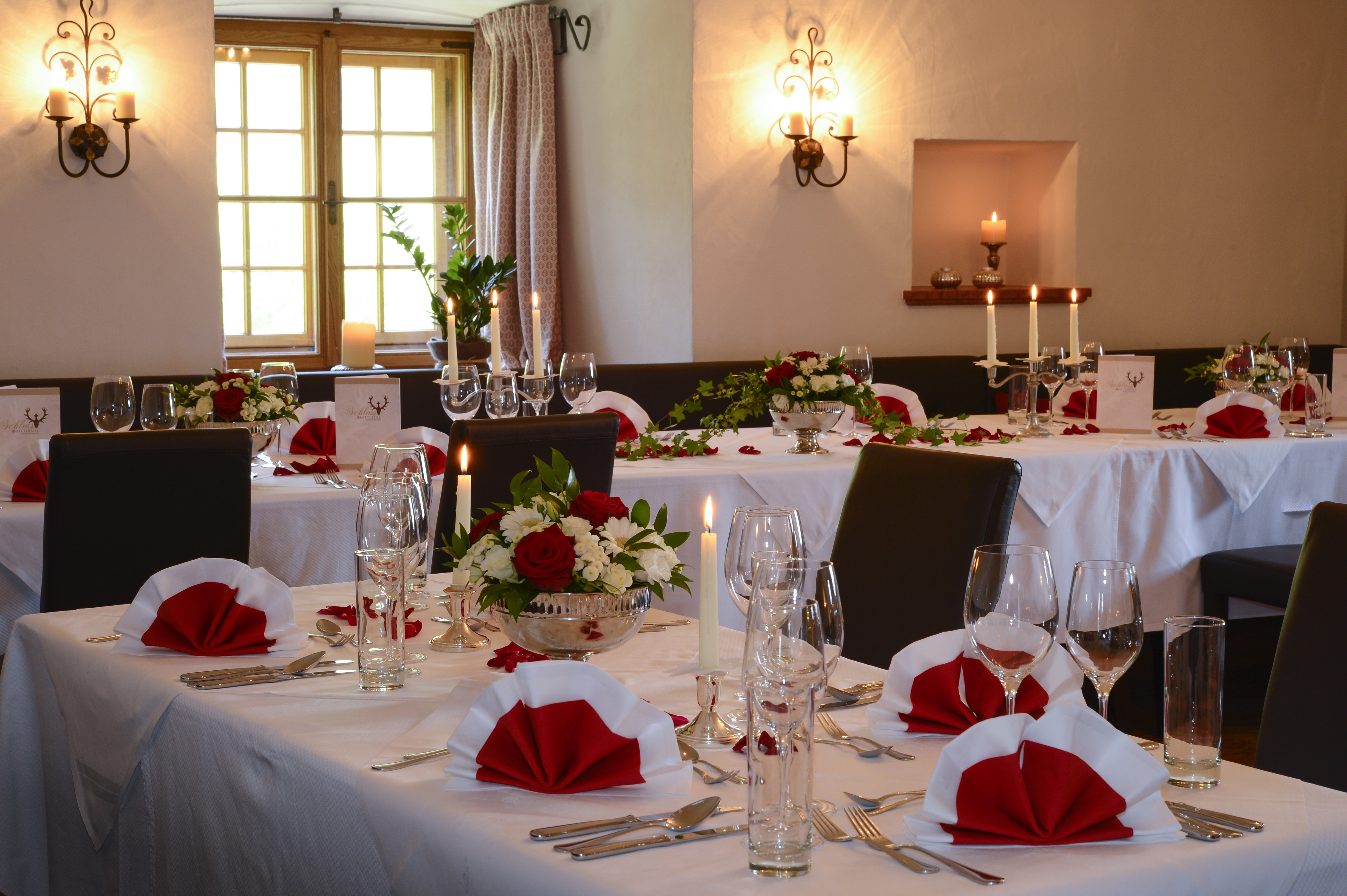 Destination-Wedding - woliday Programm: Kennenlern-Dinner - Salzburg - Hotel Schloss Mittersill