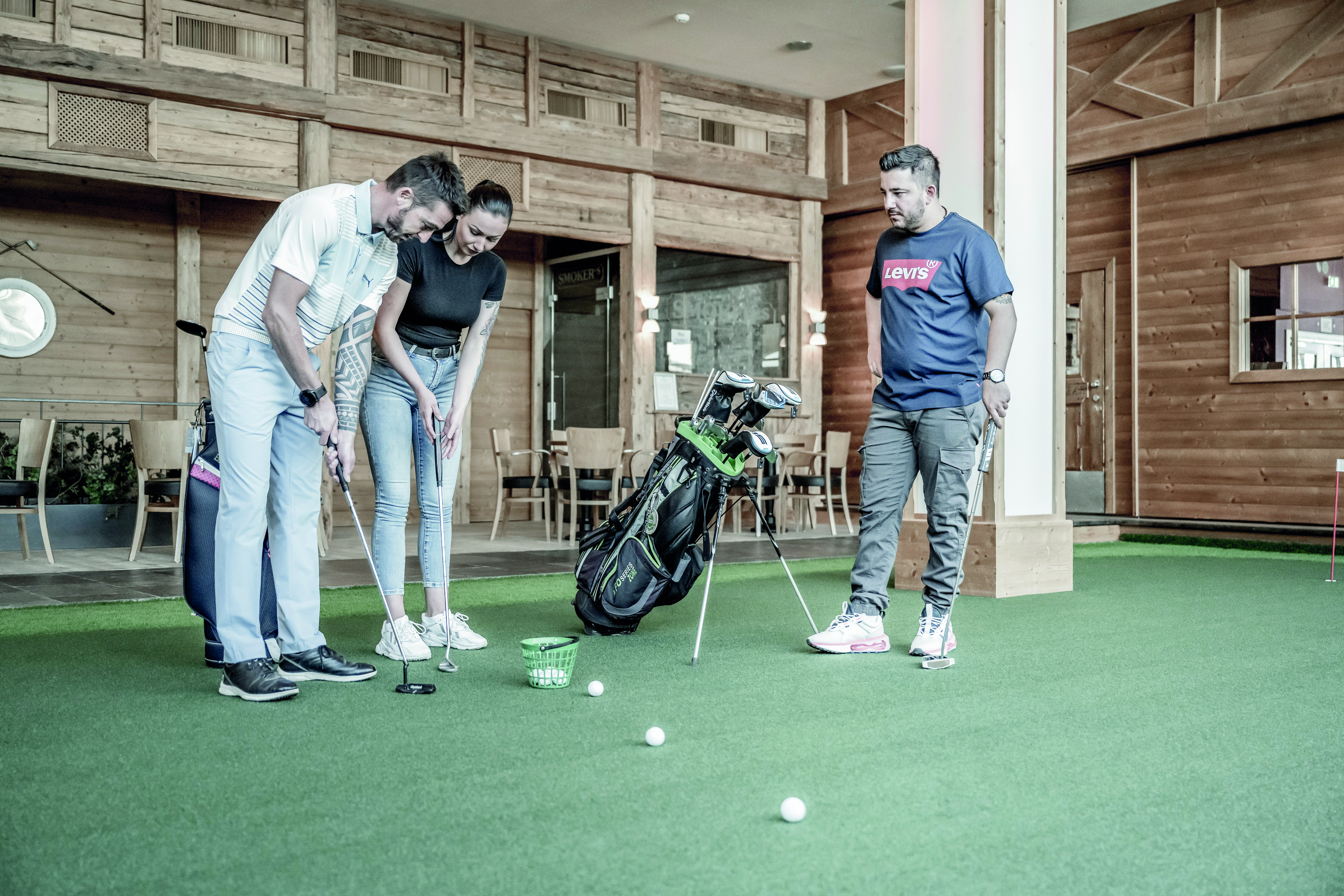 Flitterwochen: Indoor Golfanlage  - SKI | GOLF | WELLNESS Hotel Riml****S