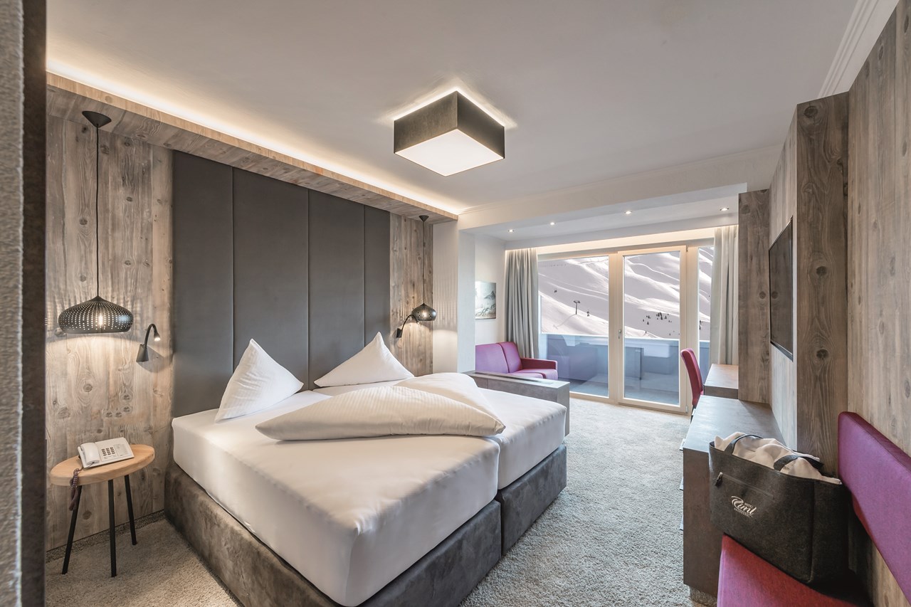 SKI | GOLF | WELLNESS Hotel Riml****S Zimmer / Suiten Doppelzimmer Süd