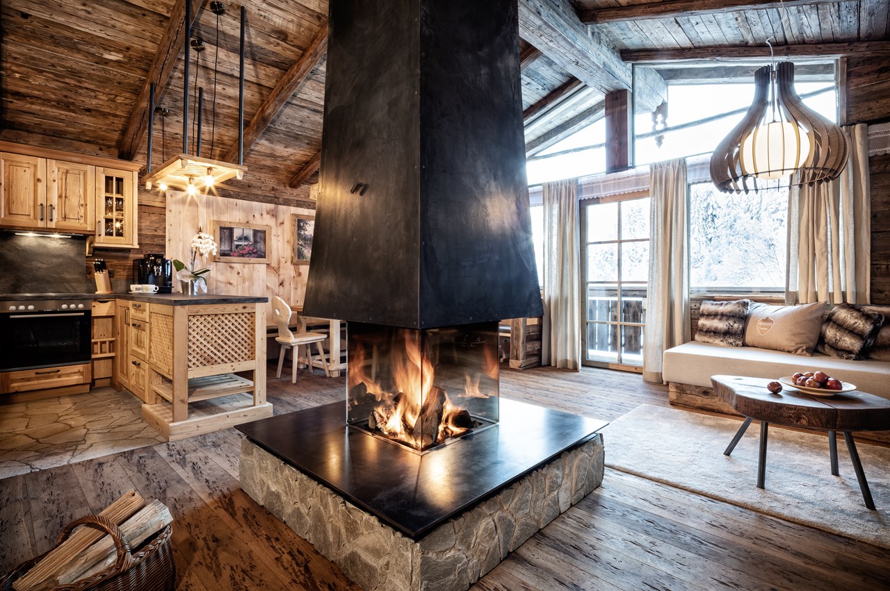 Bergdorf Prechtlgut Zimmer / Suiten Luxuschalet