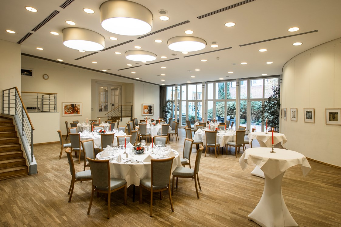 Hochzeitslocation: Der moderne Gartensaal für bis zu 120 Personen - Palais Esplanade