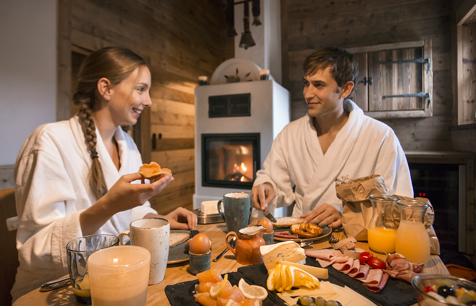 Hochzeitslocation: Frühstück im Chalet - Alpin Chalets Oberjoch