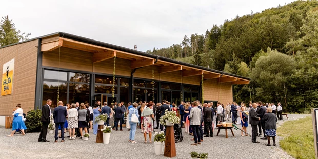 Destination-Wedding - woliday Programm: Standesamtliche Trauung - Österreich - Unsere Brauerei von außen - Gallien Bräu