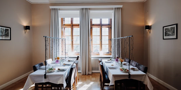 Destination-Wedding - Exklusivität - Salzburg - Speisesaal 1. OG - Schloss Fischhorn