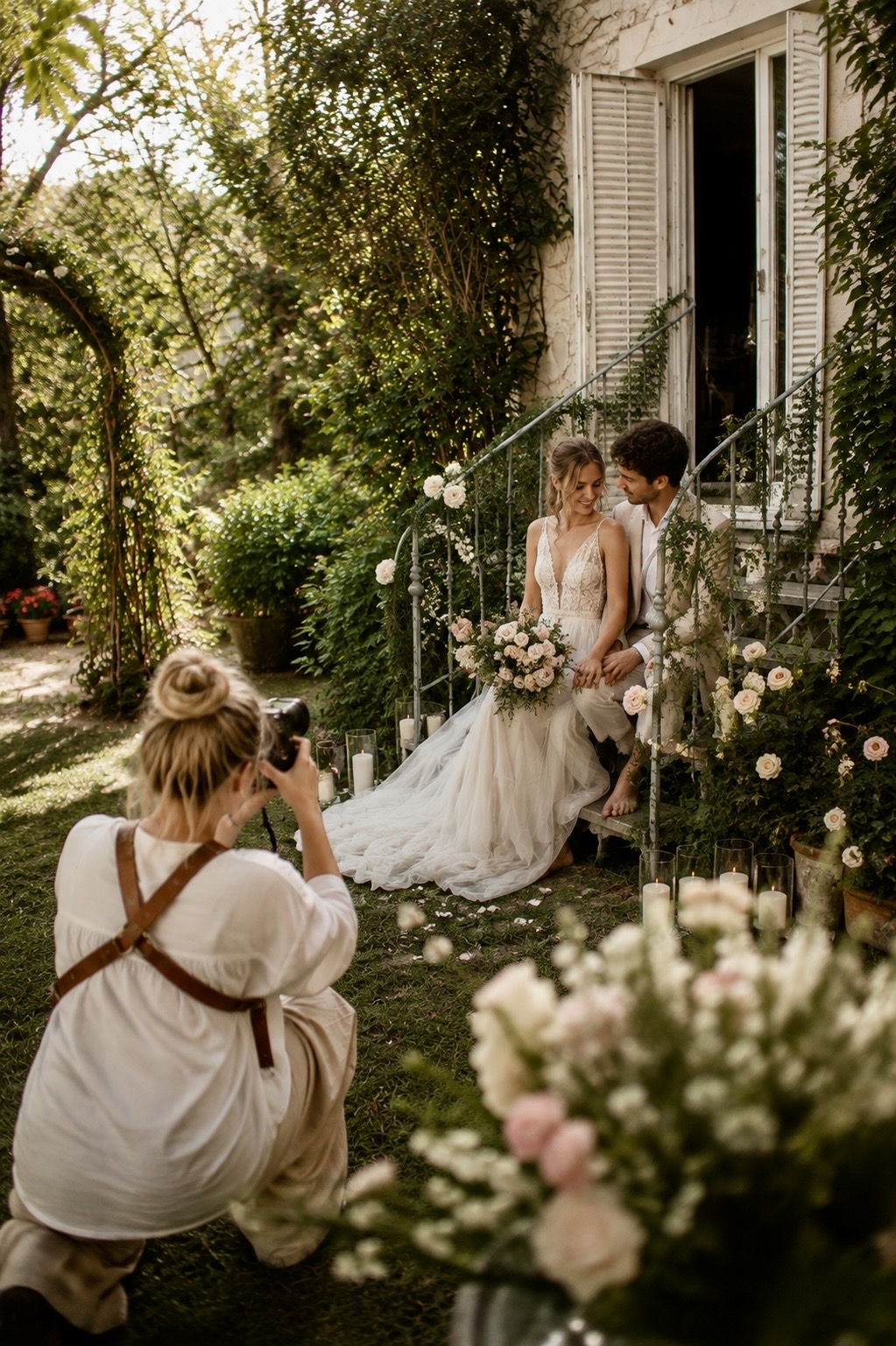 Zwischen Efeu und Rosen woliday Programmvorschlag Fotoshooting mit Vintage Flair