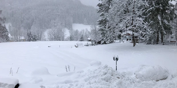 Destination-Wedding - woliday Programm: Standesamtliche Trauung - Österreich - Garten Villa Bergzauber im Januar 2019 - Villa Bergzauber